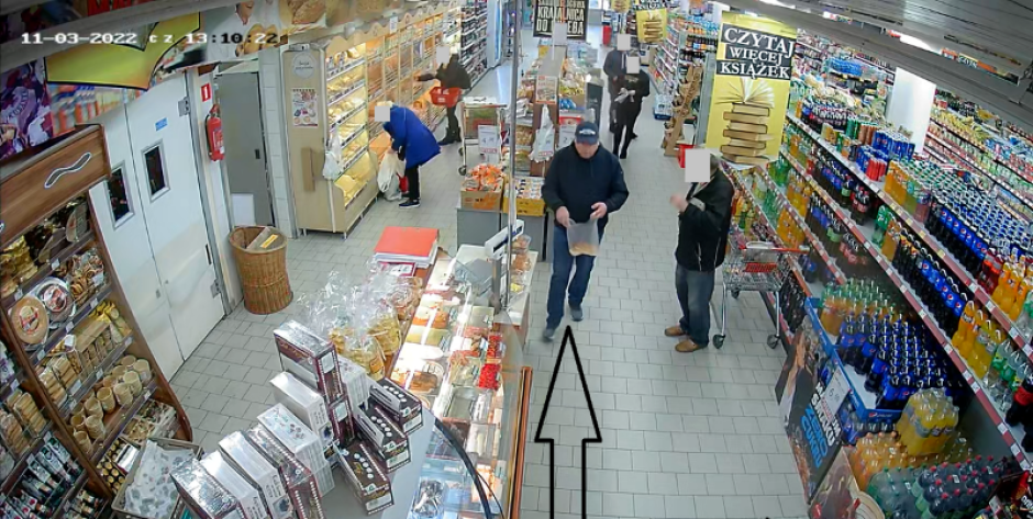 Siedlce: Poszukiwany w związku z kradzieżą saszetki z pieniędzmi w Topazie