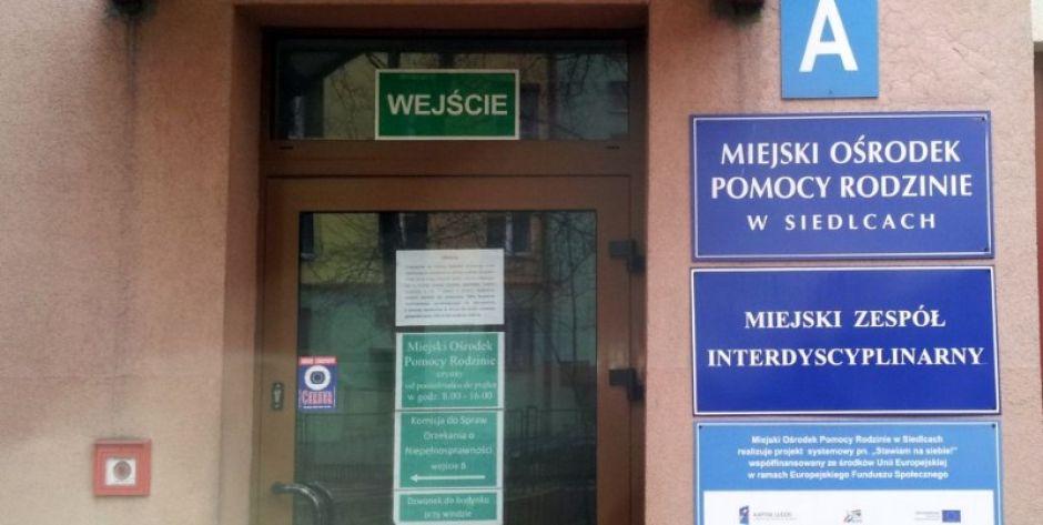 Miejski Ośrodek Pomocy Rodzinie w Siedlcach zmienia siedzibę