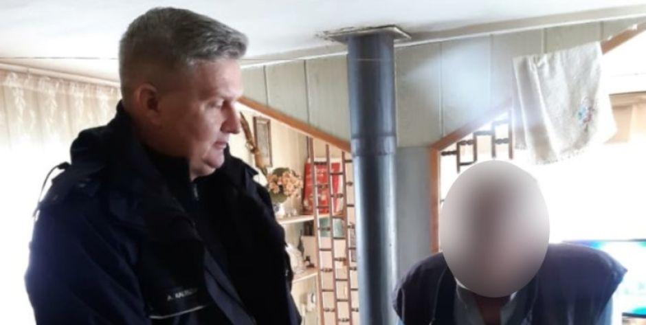 Senior z gminy Stanisławów znalazł się w bardzo trudnej sytuacji. Z pomocą przychodzi dzielnicowy