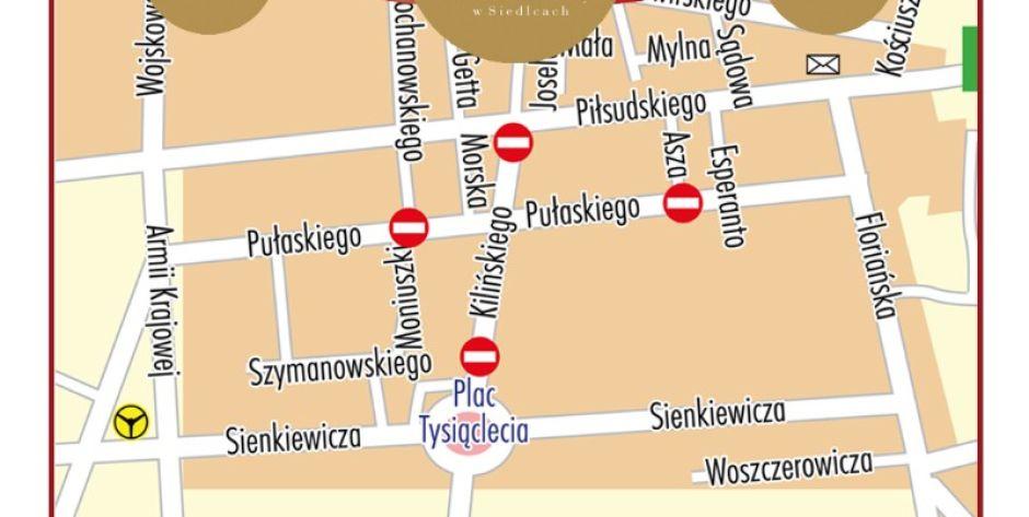 Ulice Kilińskiego i Pułaskiego będą zamknięte 
