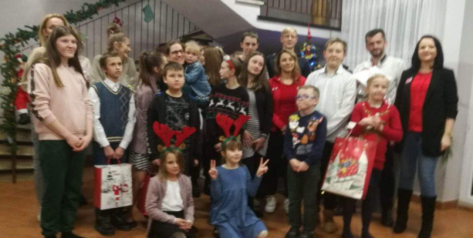 Mikołaje w Domu Dziecka w Kisielanach