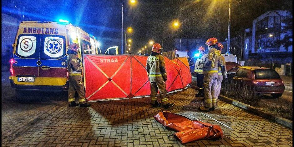 Śmiertelne zdarzenie na ul. Prusa w Siedlcach