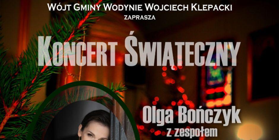 Olga Bończyk kolędowo w Wodyniach
