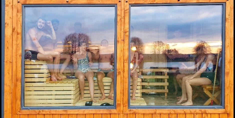 I jest długo wyczekiwana sauna nad Zalewem Karczunek