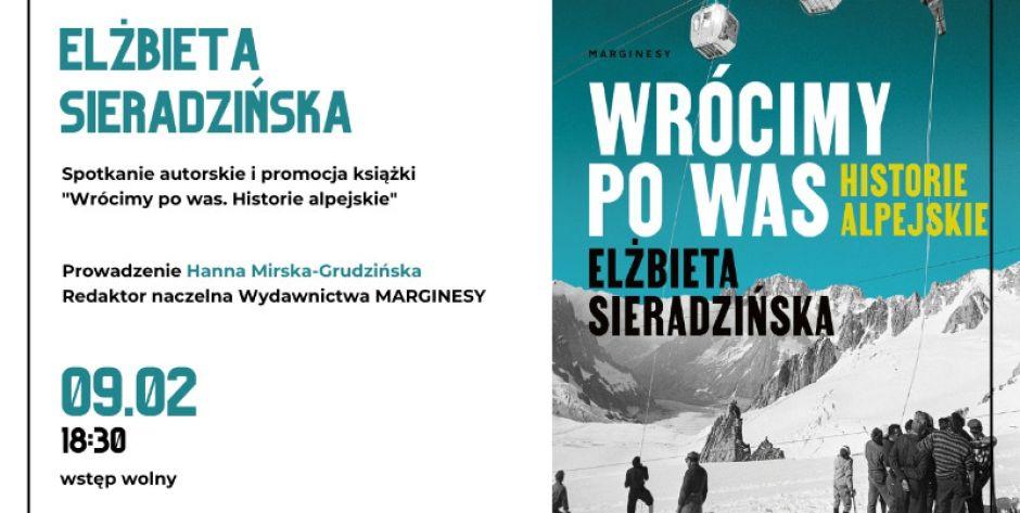 Spotkanie autorskie z Elżbietą Sieradzińską