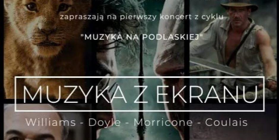 Koncert muzyki filmowej w szkole muzycznej