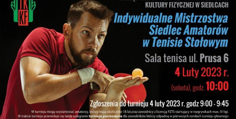 Siedlce: O prymat w pingpongu