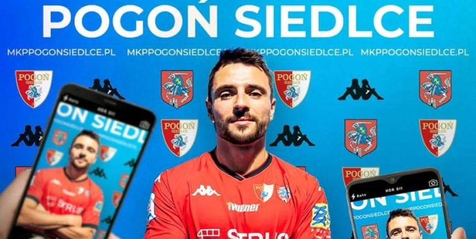 MKP Pogoń Siedlce ma nowego napastnika
