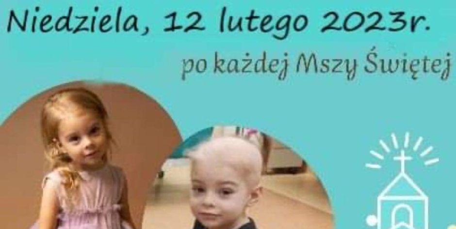 Zbiórka pieniędzy na leczenie Hani po każdej mszy świętej w parafii pw. Bożego Ciała