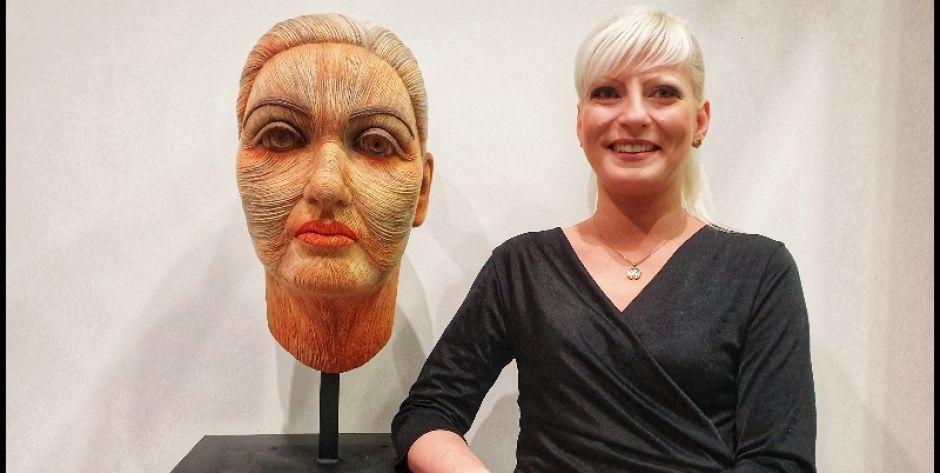 Aleksandra Mazurkiewicz rzeźbi w uczuciach, nie tylko w materiale rzeźbiarskim