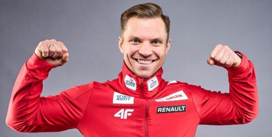 Maciej Staręga szybki w Toblach 