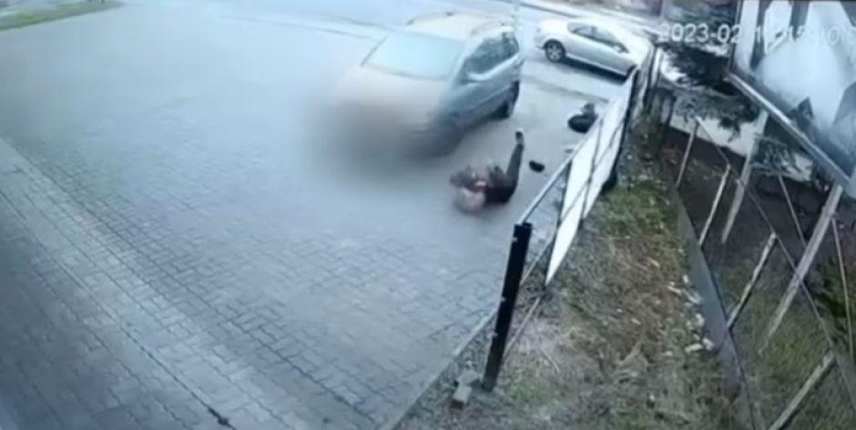 Sprawca potrącenia trzech osób na ul. Brzeskiej w Siedlcach miał cofnięte uprawnienia (obejrzyj filmik)