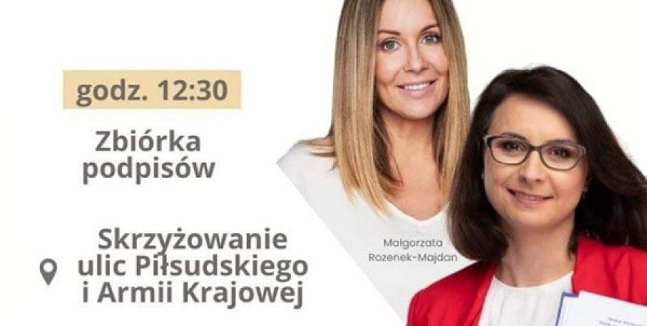 Kamila Gasiuk-Pihowicz i Małgorzata Rozenek-Majdan o in vitro w Siedlcach 