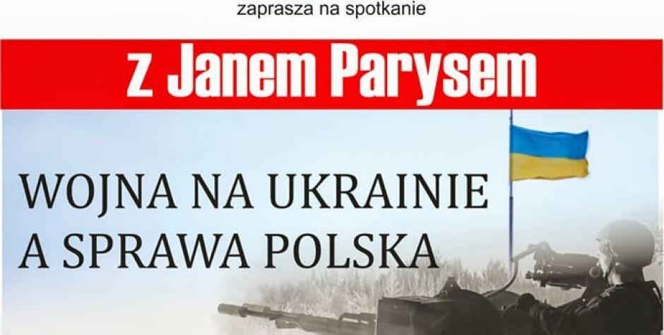 Spotkanie z byłym ministrem Janem Parysem