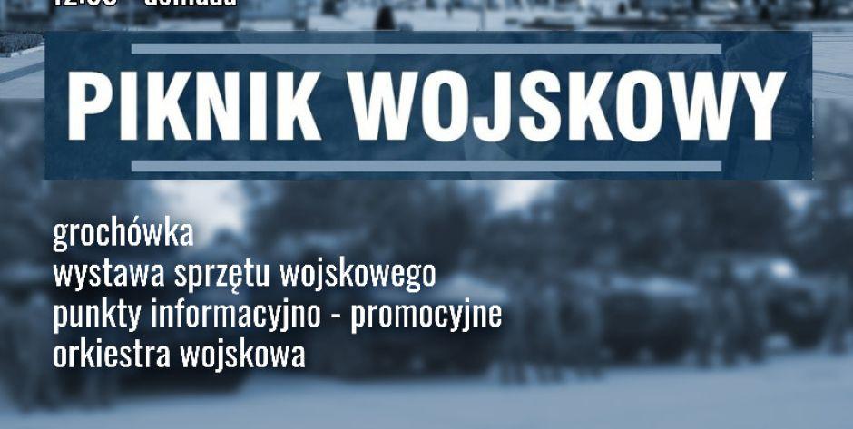 Przysięga na rynku w Węgrowie i piknik wojskowy