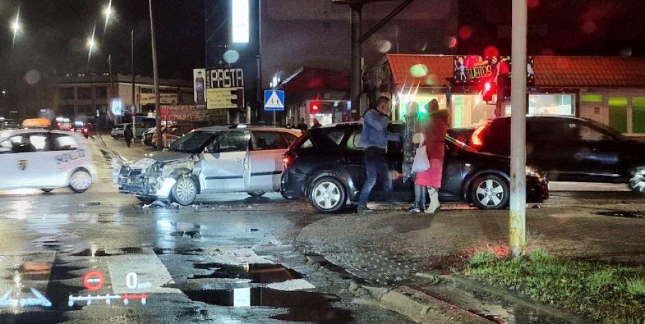 Siedlce - Zderzenie na skrzyżowaniu
