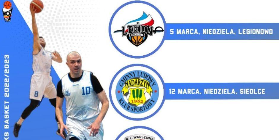 Marcowe mecze Basketu Siedlce