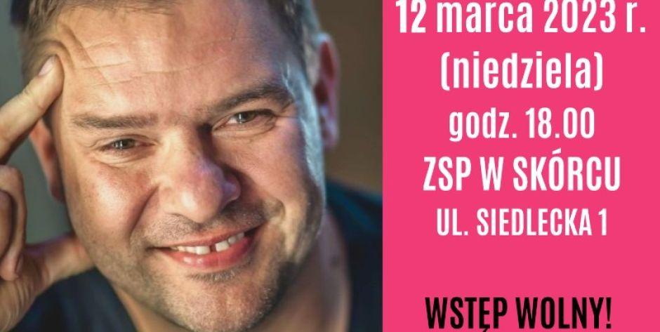 Tomasz Karolak na Gminnym Dniu Kobiet w Skórcu 