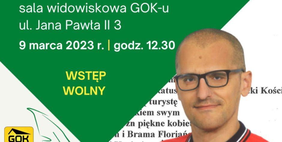 Spotkanie z poezją Sebastiana Arkadiusza Barana