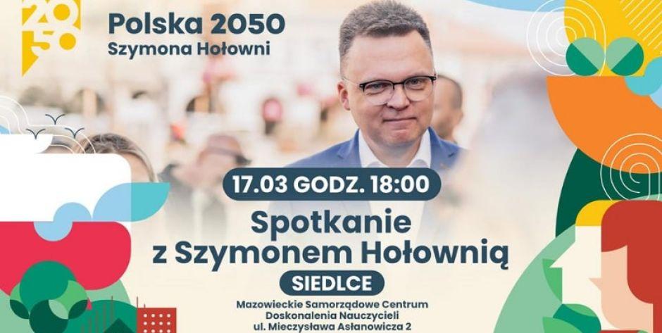 Szymon Hołownia w Siedlcach