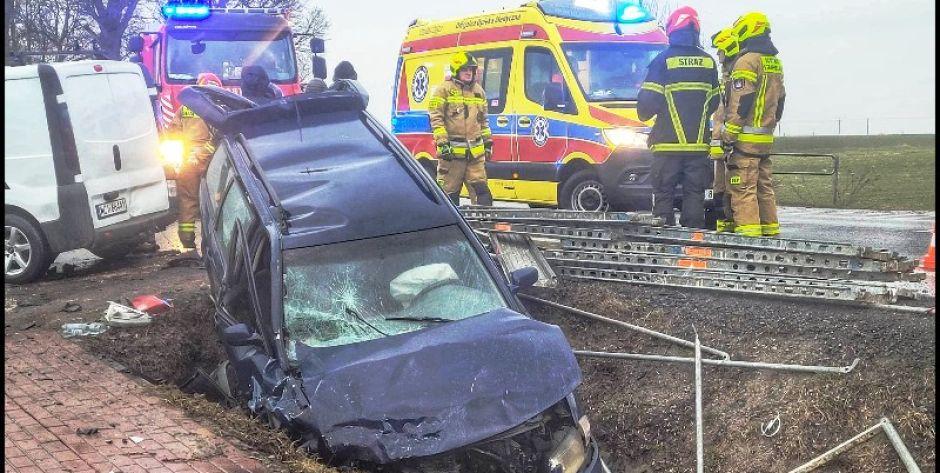 Wypadek na DK2 - utrudnienia w ruchu