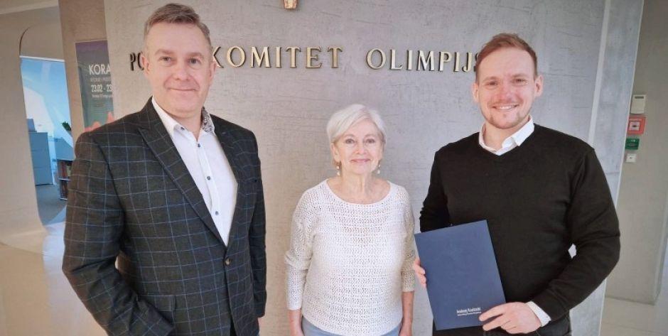 Wystawa o siedleckiej piłce objęta patronatem przez prezesa Polskiego Komitetu Olimpijskiego