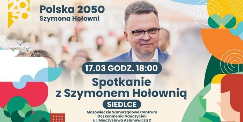 Spotkanie z Szymonem Hołownią i prezentacja kandydatów Polski 2050 w wyborach parlamentarnych 