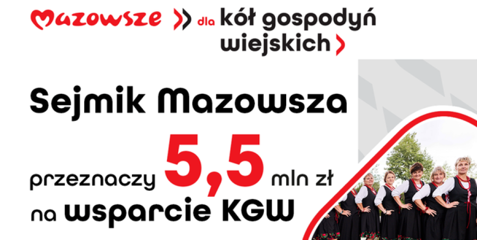 Miliony czekają na mazowieckie koła gospodyń wiejskich