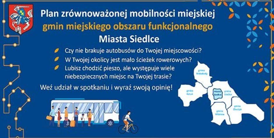 Porozmawiamy o transporcie zbiorowym, rowerowym i pieszym w Siedlcach