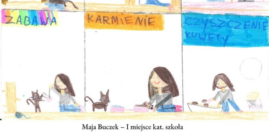 Siedlce: Namalowali, jak kochają koty