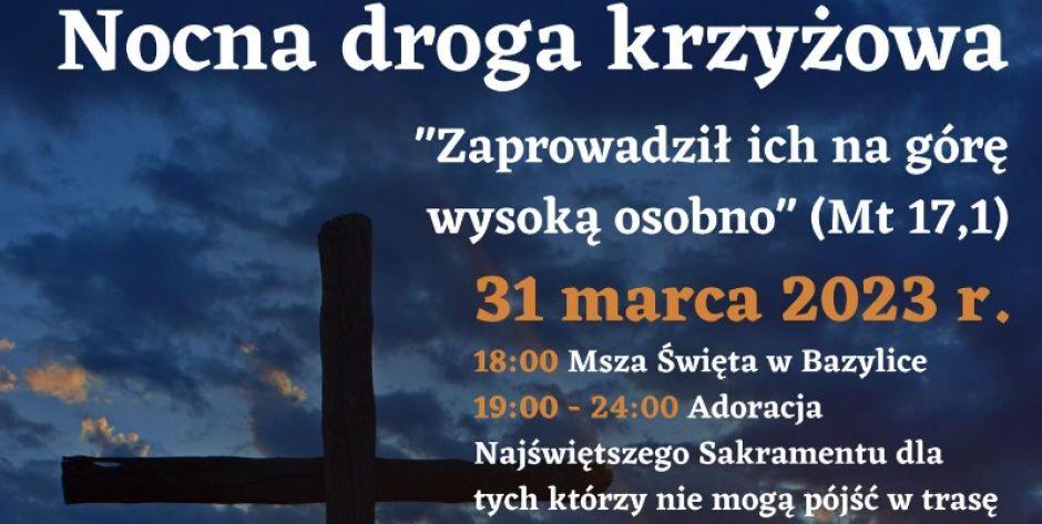 Węgrów: Nocna Droga Krzyżowa