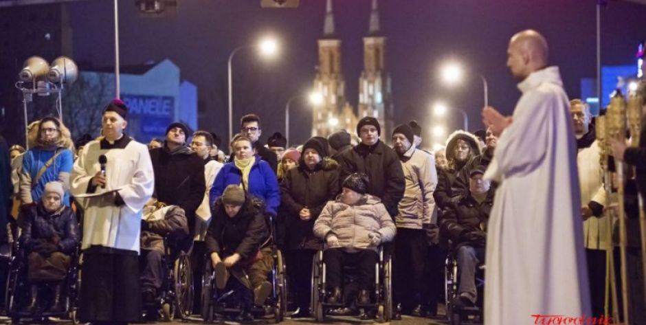 Siedlce: Miejska Droga Krzyżowa ulicami miasta