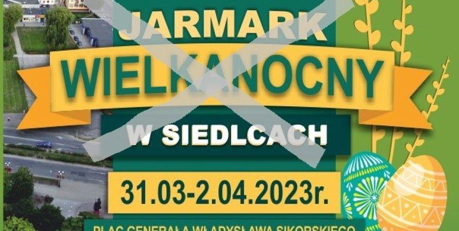 Odwołany Jarmark Wielkanocny