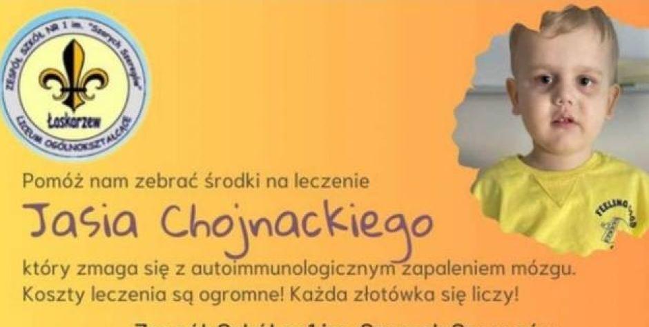Łaskarzew: Przyjdź na kiermasz  i pomóż Jasiowi w walce z chorobą