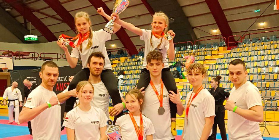 Siedleccy zawodnicy Kawashi przywieźli z Holandii sporo medali