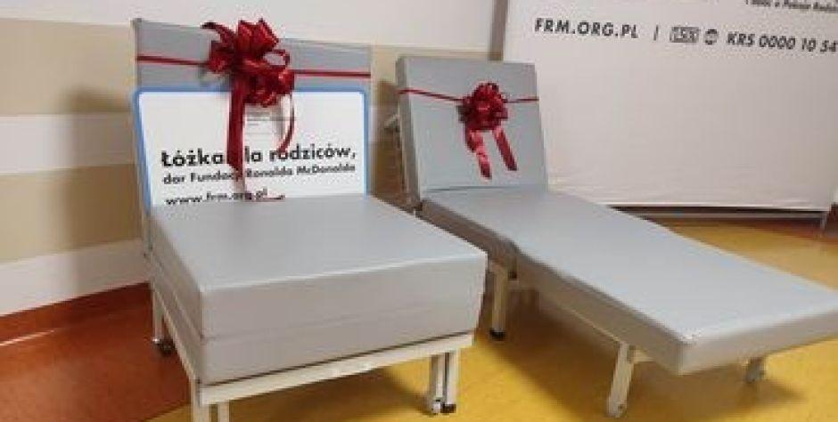Siedlce: Łóżka dla rodziców małych pacjentów od Fundacji Ronalda McDonalda
