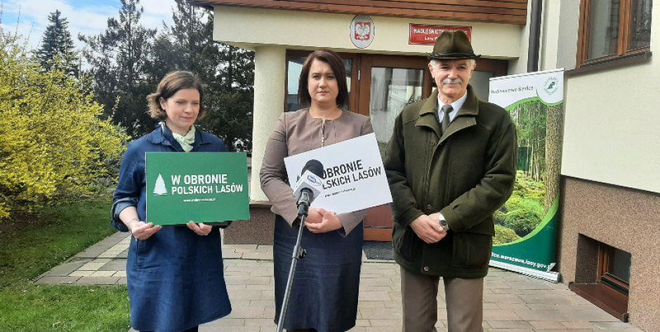 W obronie polskich lasów 
