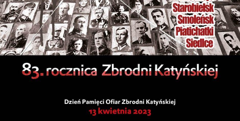 Dzień Pamięci Ofiar Zbrodni Katyńskiej w Siedlcach