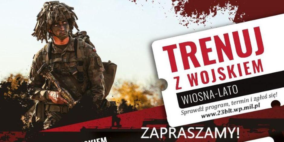 Trenuj z wojskiem - 23 Baza Lotnictwa Taktycznego zaprasza na szkolenie
