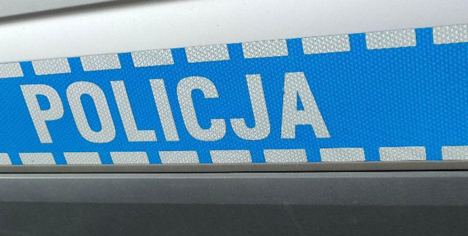 Jechał przez Sterdyń całą szerokością jezdni