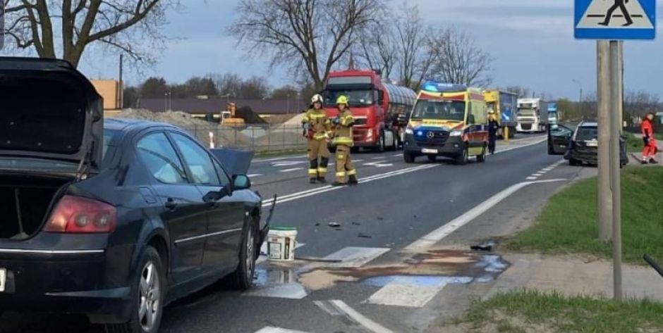 Wypadek w Kałuszynie