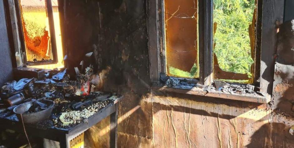 Pożar domu jednorodzinnego. Ewakuowano dwie kobiety