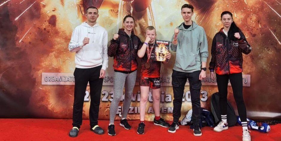 Kickbokserskie medale w Będzinie