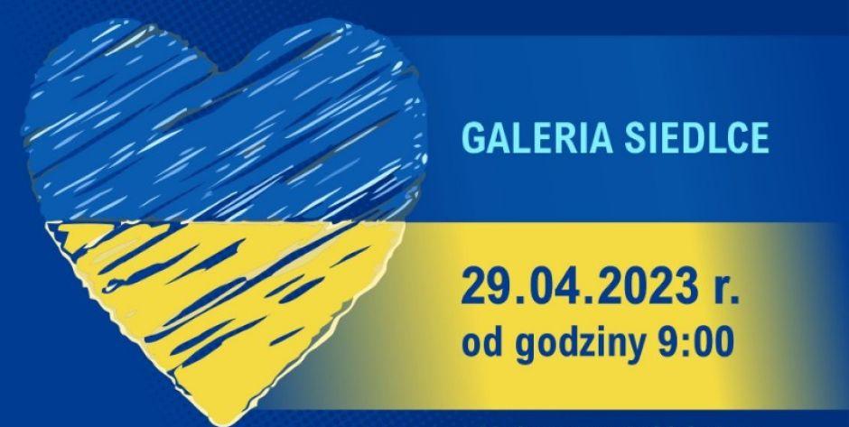 „Tylko razem do zwycięstwa” - charytatywny kiermasz dla Ukrainy w Galerii Siedlce
