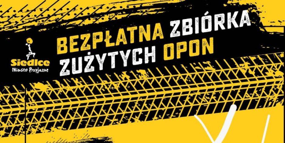 Zbiórka starych opon w Siedlcach 