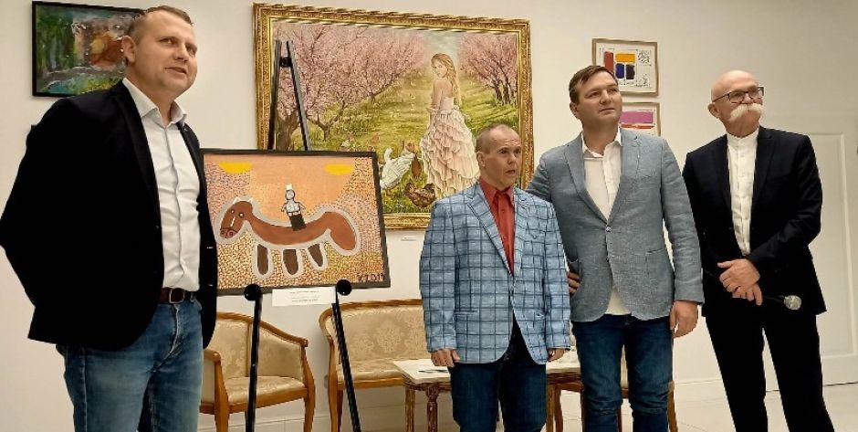Łochowski wernisaż był pełen wzruszeń