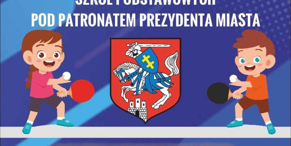 Uczniowie zagrają o mistrzostwo Siedlec w tenisie stołowym 