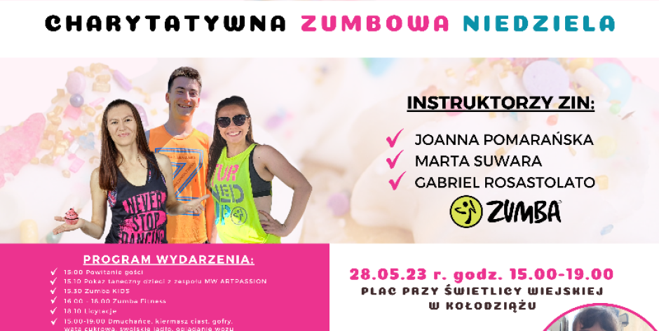 Charytatywna Niedziela Zumbowa w Kołodziążu