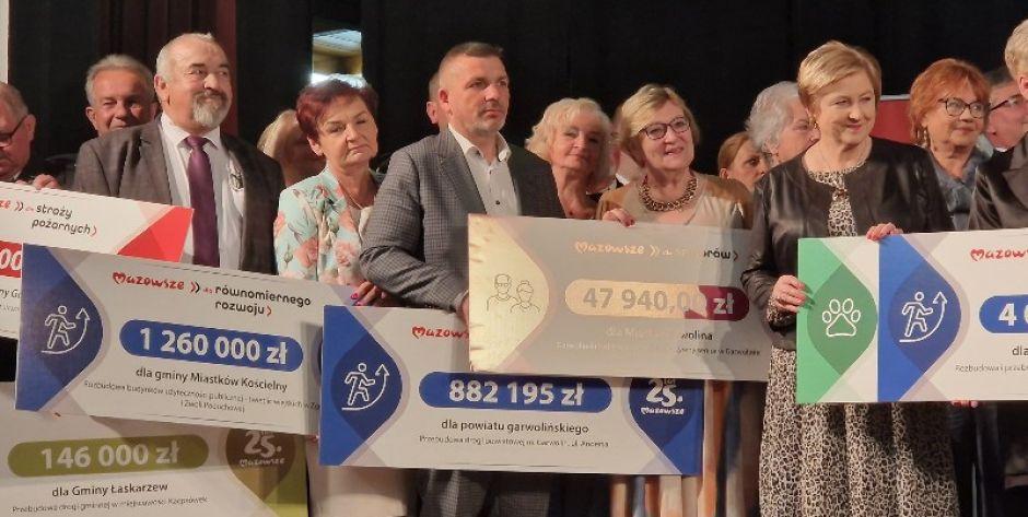 37 mln zł wsparcia dla powiatu garwolińskiego
