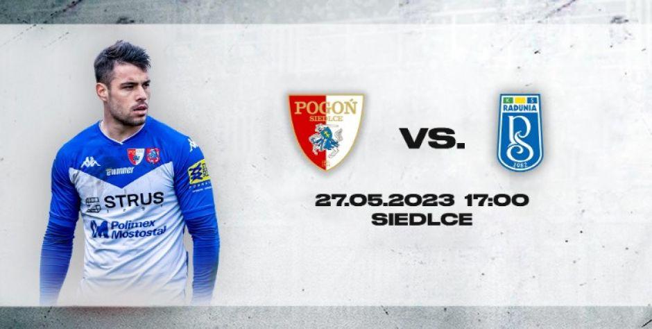 Pogoń Siedlce pożegna się z kibicami